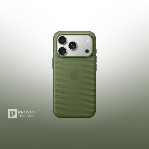 Чехол Apple iPhone 17 Pro TechWoven Case with MagSafe - Green